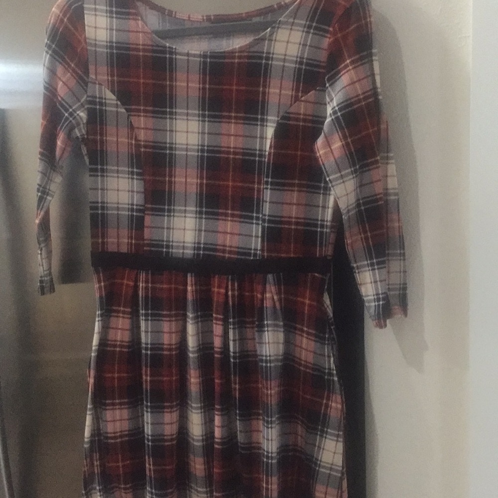 Plaid dress